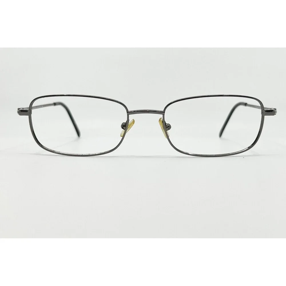 Wrangler Eyeglass Frames Mens Gunmetal Rectangular W106 51-20-145